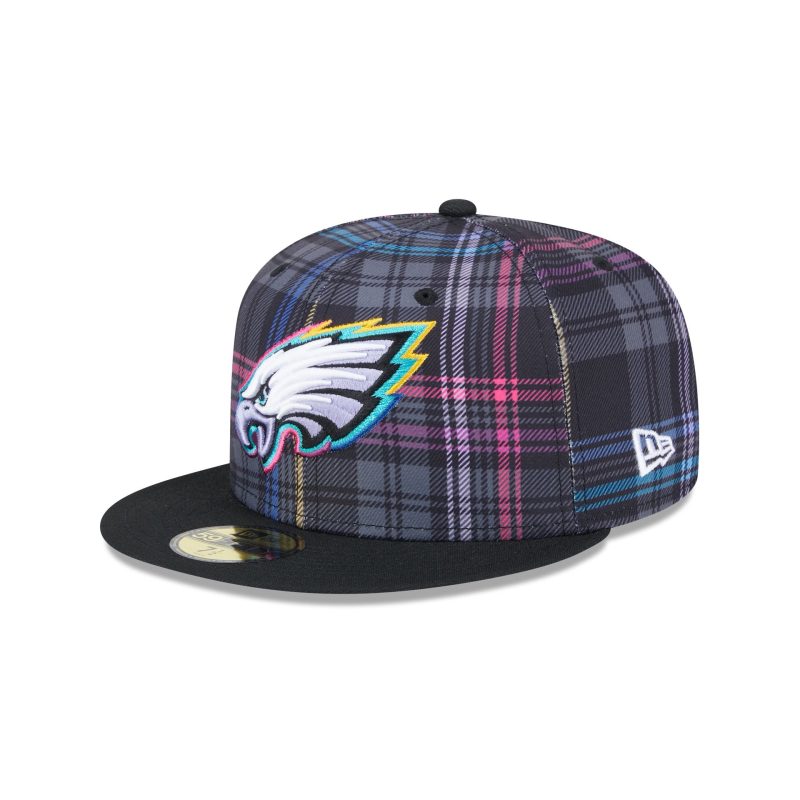 60584102 59FIFTY NFL24CC5950 PHIEAG BLK 3QL