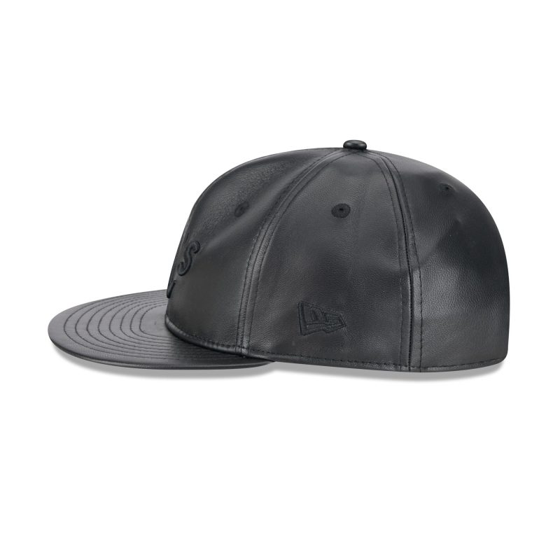 60585325 RC9FIFTY GENUINELEATHER OAKATH BLK LSIDE