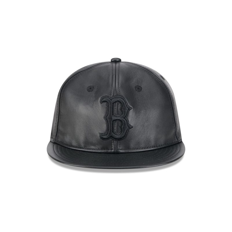 60585330 RC9FIFTY GENUINELEATHER BOSRED BLK F