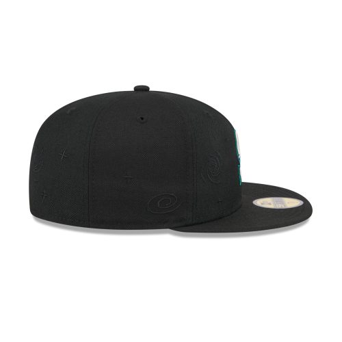 60585347 59FIFTY NEGLOBAL59FIFTY SEAMAR BLK RSIDE