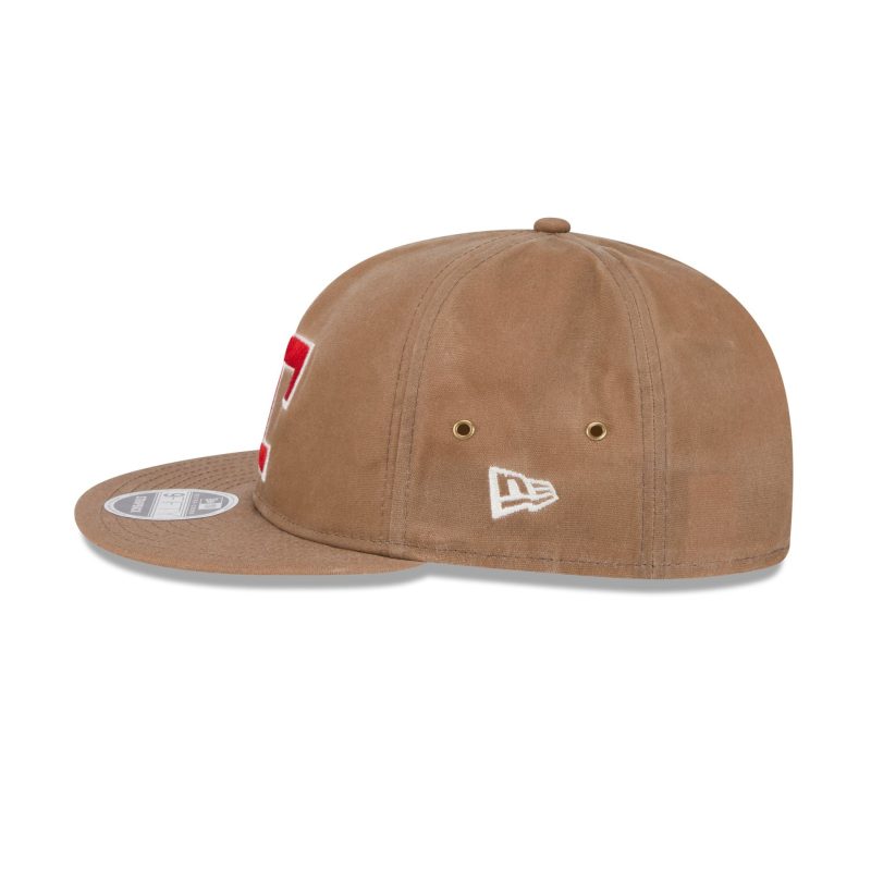 60585441 RC9FIFTY WAXEDCANVAS9FIFTY TEXRAN KHK LSIDE