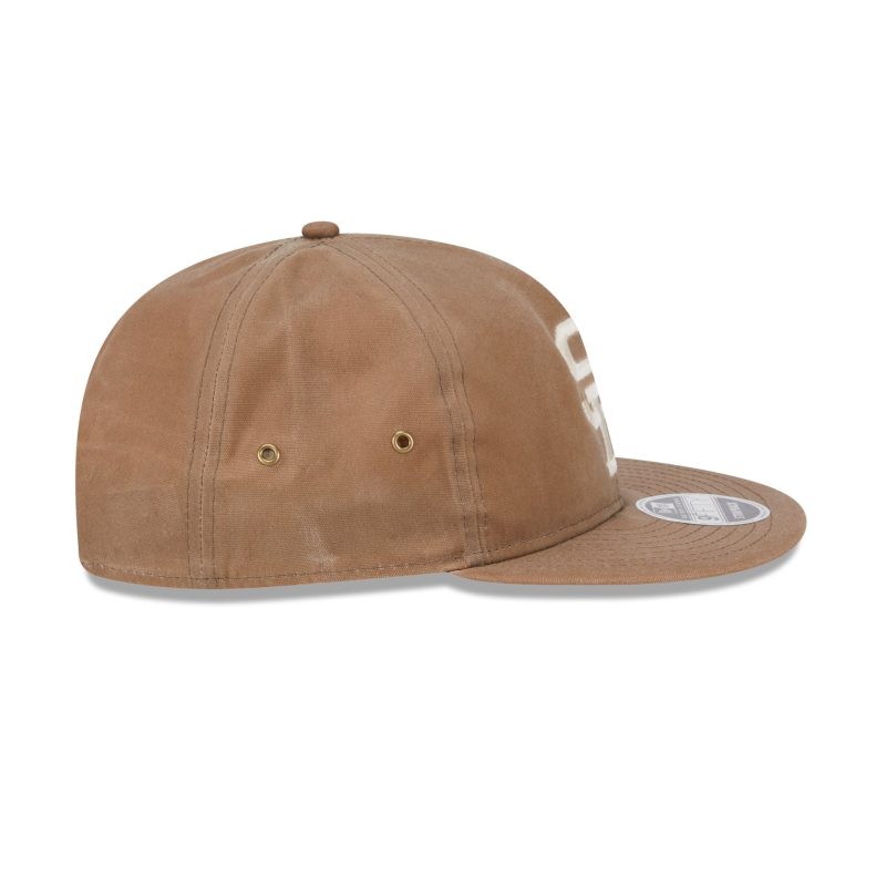 60585448 RC9FIFTY WAXEDCANVAS9FIFTY SADPAD KHK RSIDE