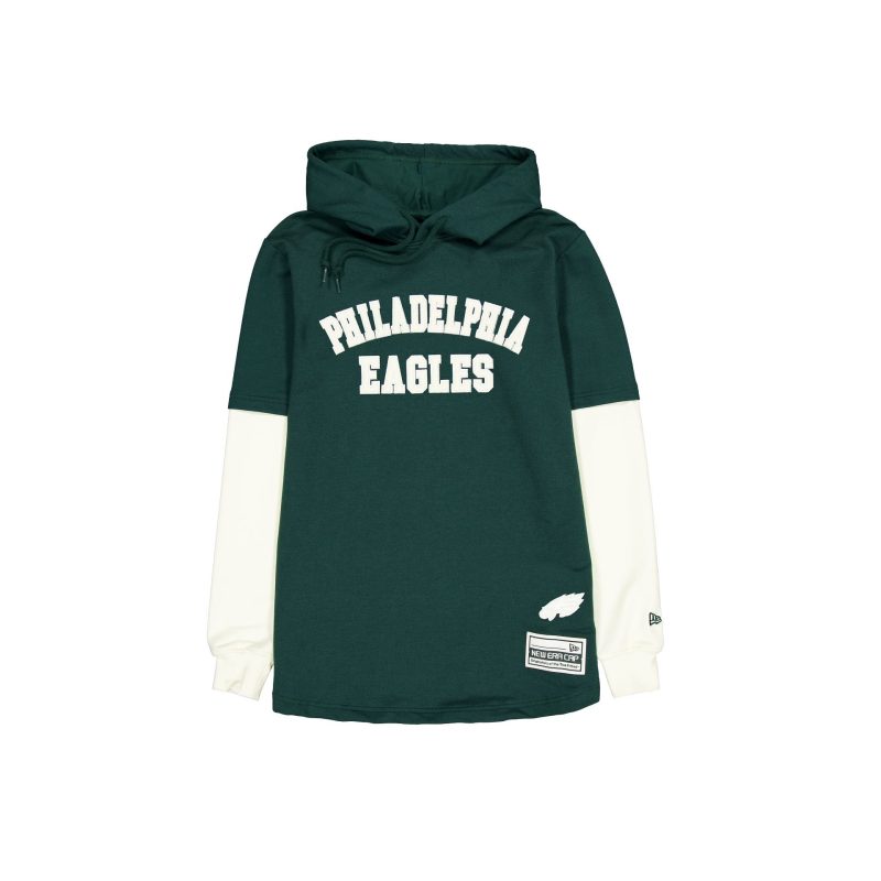 60585937 HOODIE GREENLOGOSELECT PHIEAG GRN F