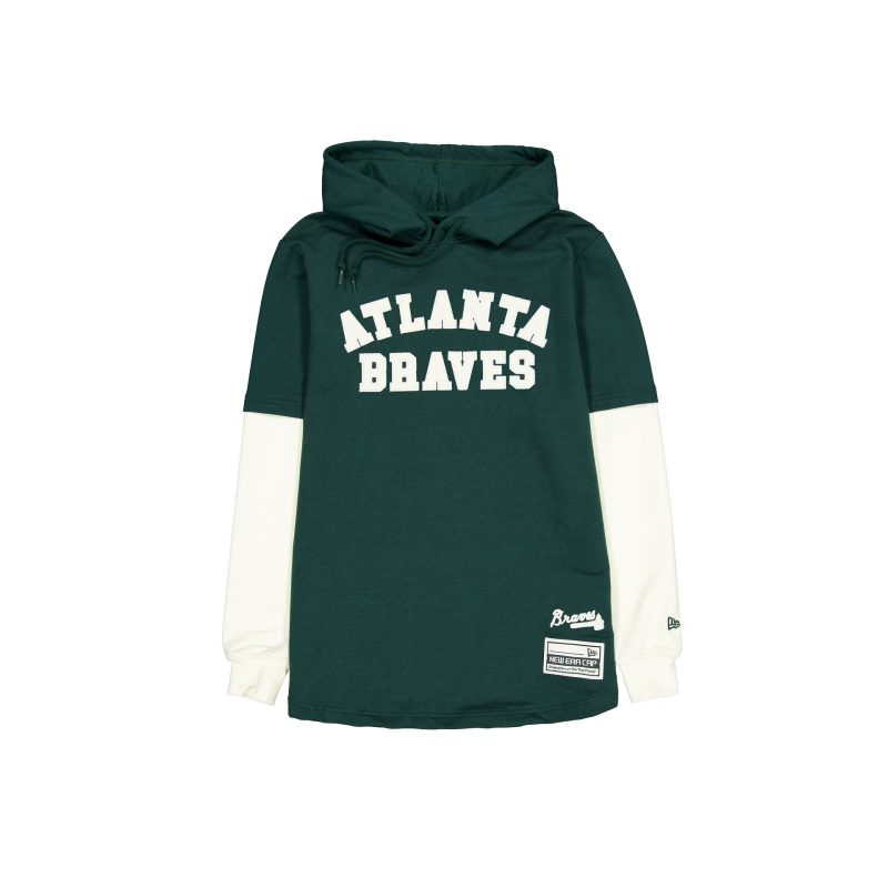 60585939 HOODIE GREENLOGOSELECT ATLBRA GRN F