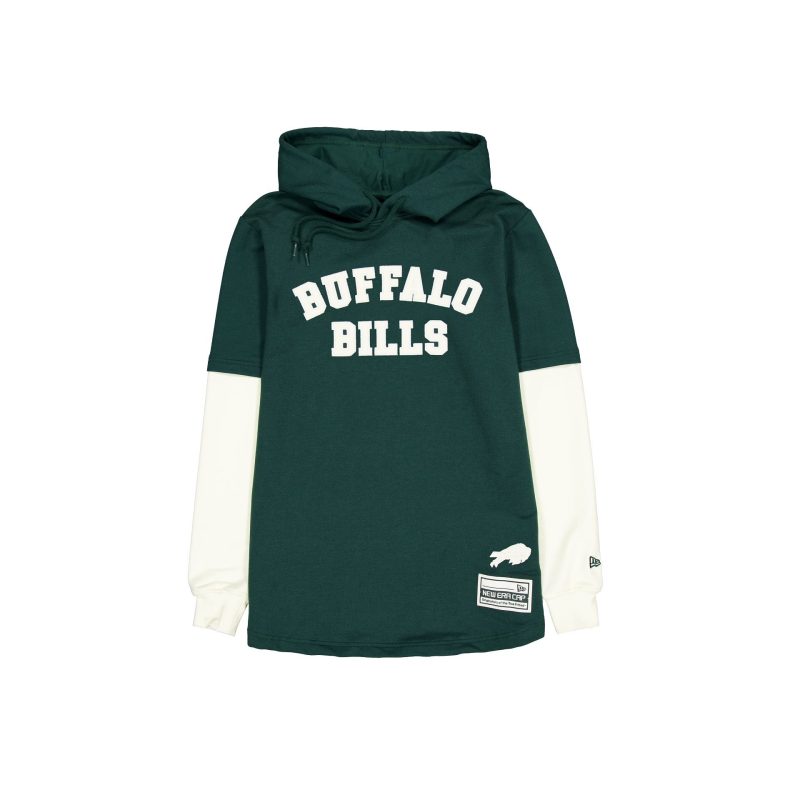 60585940 HOODIE GREENLOGOSELECT BUFBIL GRN F