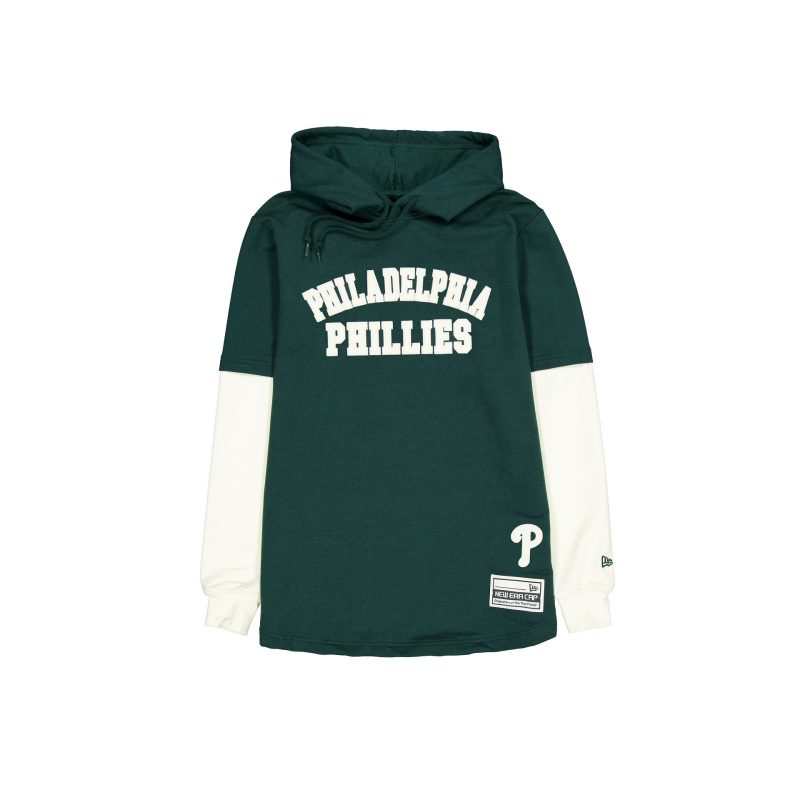 60585945 HOODIE GREENLOGOSELECT PHIPHI GRN F