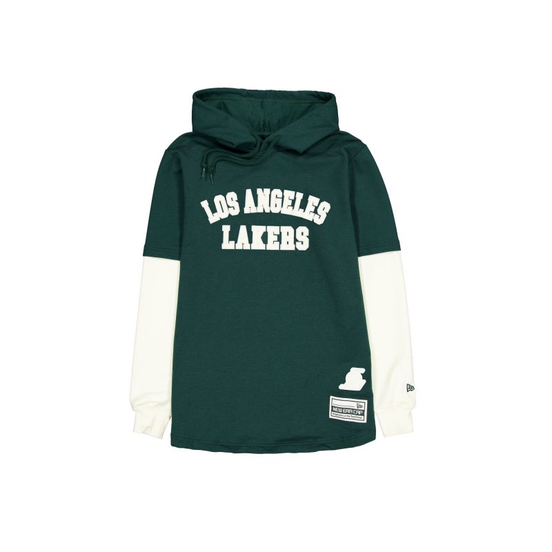 60585952 HOODIE GREENLOGOSELECT LOSLAK GRN F