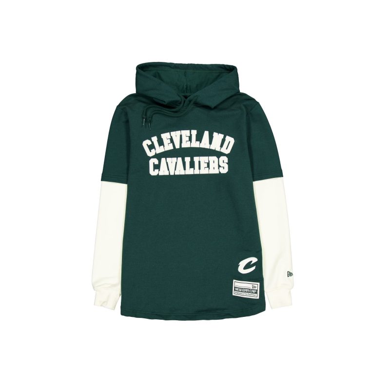 60585960 HOODIE GREENLOGOSELECT CLECAV GRN F