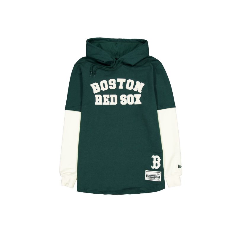 60585963 HOODIE GREENLOGOSELECT BOSRED GRN F