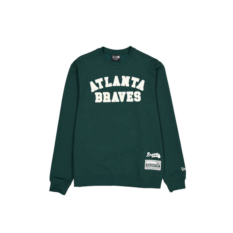 60585964 CREWNECK GREENLOGOSELECT ATLBRA GRN F