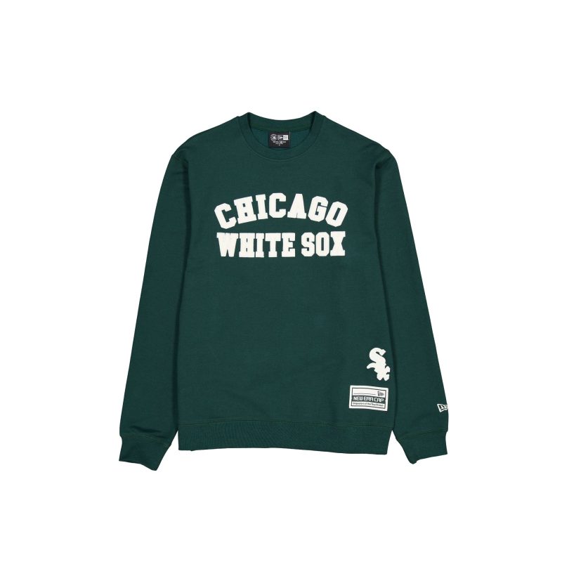 60585965 CREWNECK GREENLOGOSELECT CHIWHI GRN F