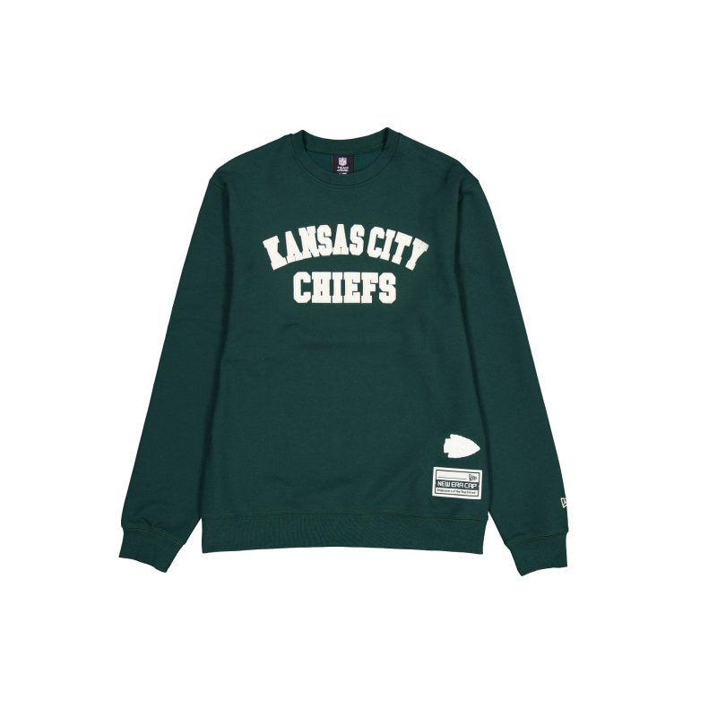 60585974 CREWNECK GREENLOGOSELECT KANCHI GRN F