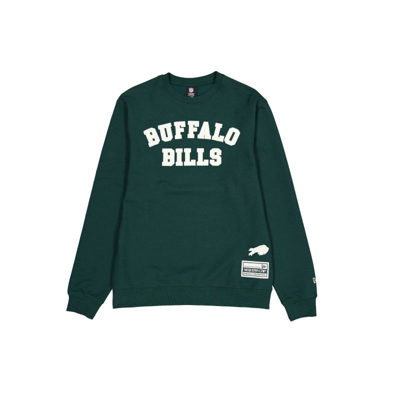 60585976 CREWNECK GREENLOGOSELECT BUFBIL GRN F