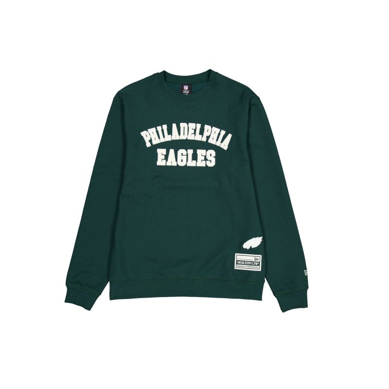 60585978 CREWNECK GREENLOGOSELECT PHIEAG GRN F