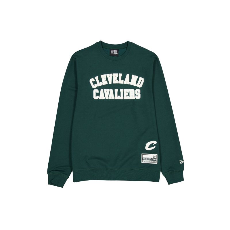 60585980 CREWNECK GREENLOGOSELECT CLECAV GRN F