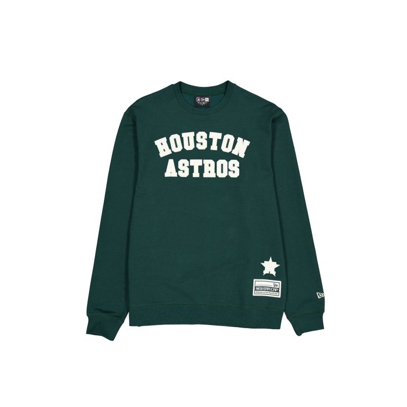 60585987 CREWNECK GREENLOGOSELECT HOUAST GRN F