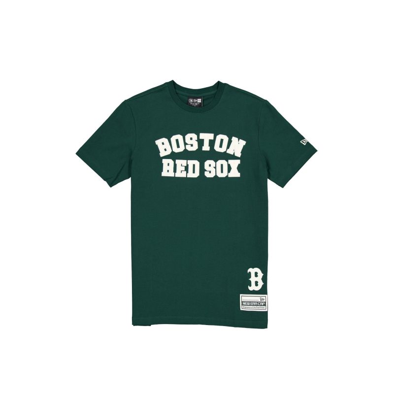 60586016 TSHIRT GREENLOGOSELECT BOSRED GRN F