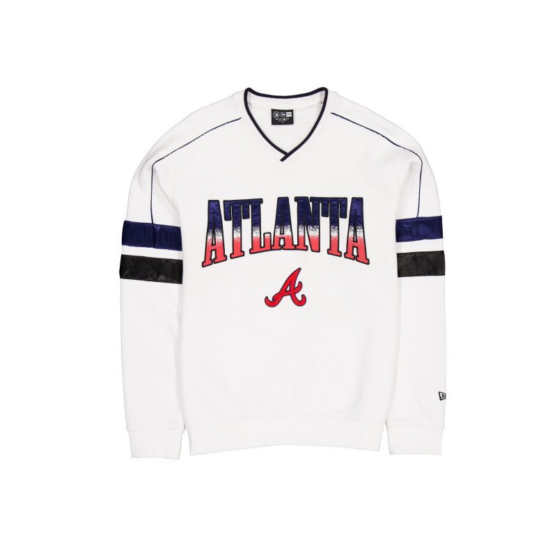 60586098 CREWNECK Q4SPTCLAS24 ATLBRA WHT F