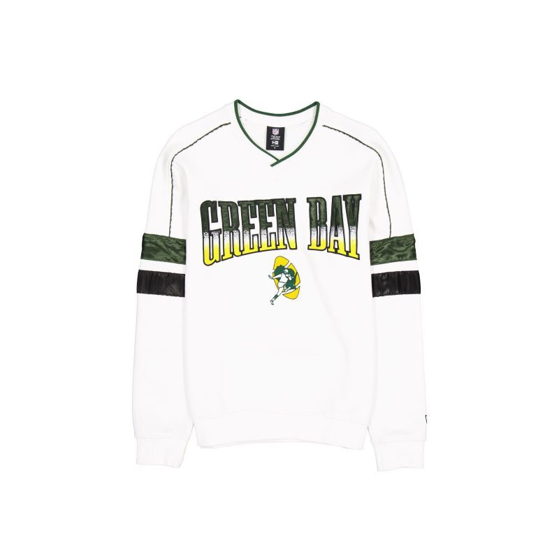 60586104 CREWNECK Q4SPTCLAS24 GREPACCC WHT F