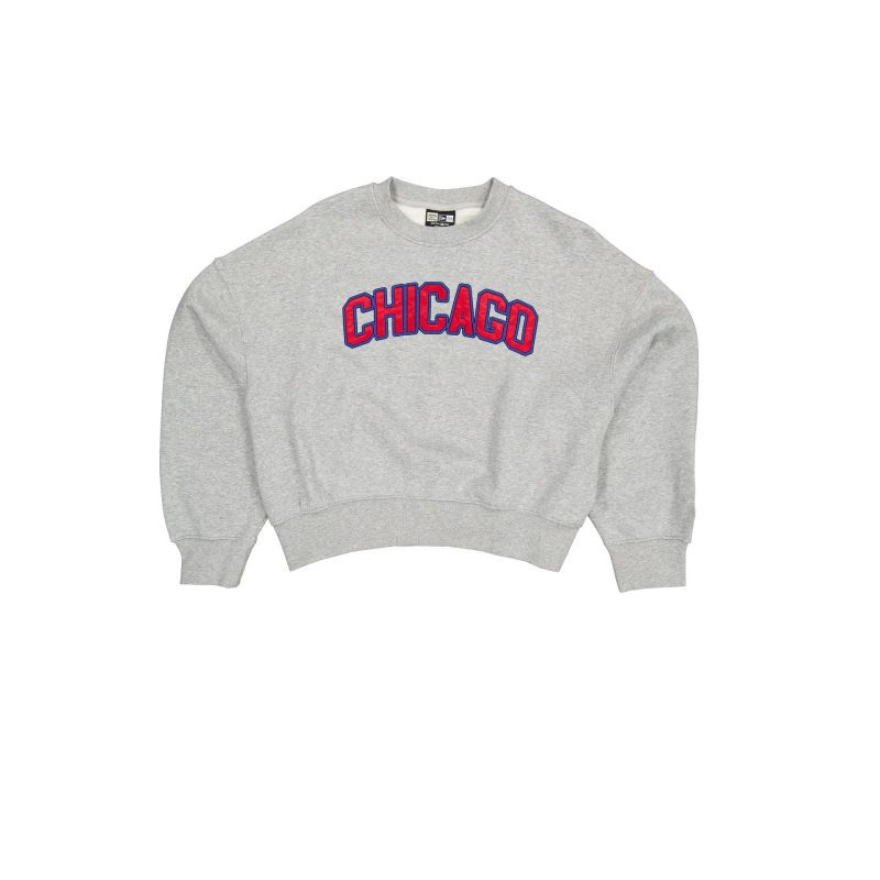 60586132 WOMENS CREWNECK Q4SPTCLAS24 CHICUB GRY F