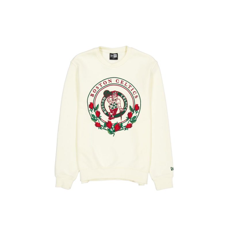 60587645 CREWNECK ECOMHOLIDAY BOSCEL WHT F