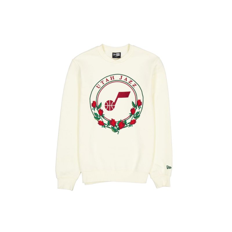 60587648 CREWNECK ECOMHOLIDAY UTAJAZ WHT F