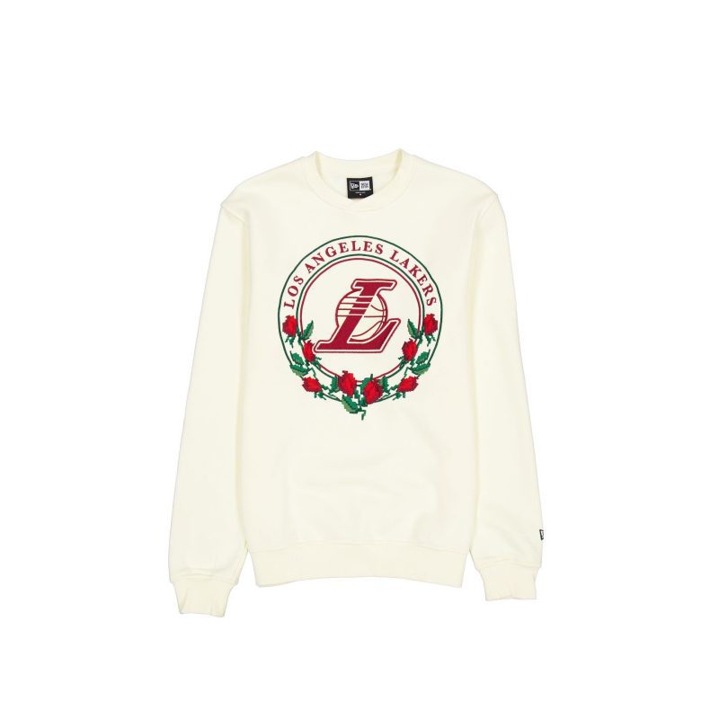 60587650 CREWNECK ECOMHOLIDAY LOSLAK WHT F