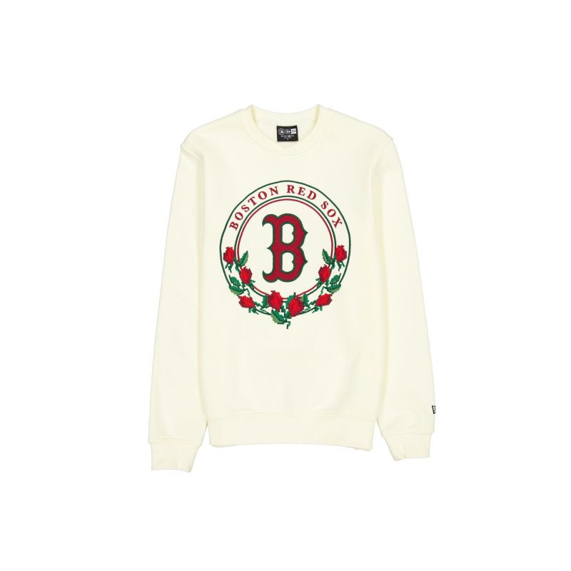 60587652 CREWNECK ECOMHOLIDAY BOSRED WHT F