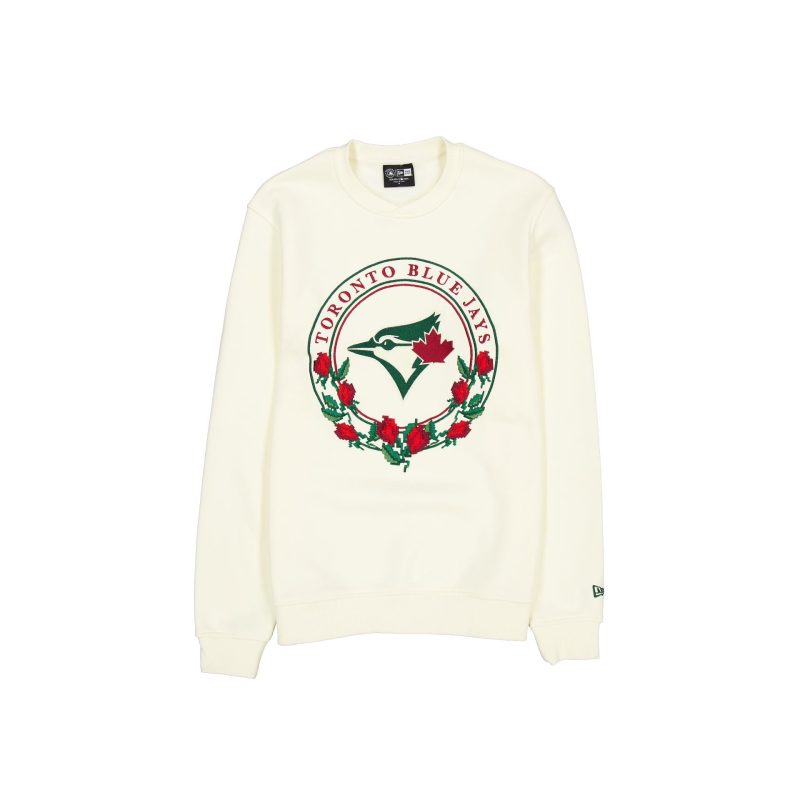 60587655 CREWNECK ECOMHOLIDAY TORJAY WHT F