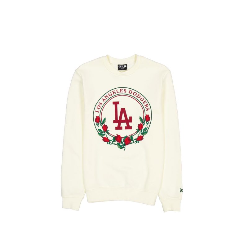 60587657 CREWNECK ECOMHOLIDAY LOSDOD WHT F