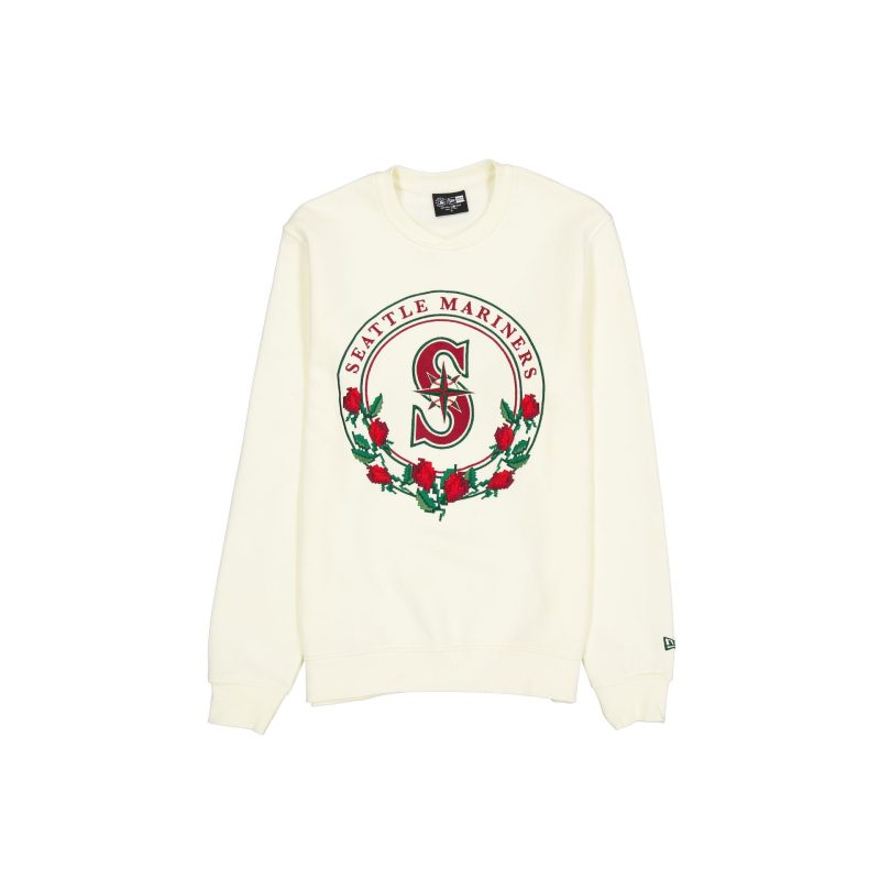 60587659 CREWNECK ECOMHOLIDAY SEAMAR WHT F