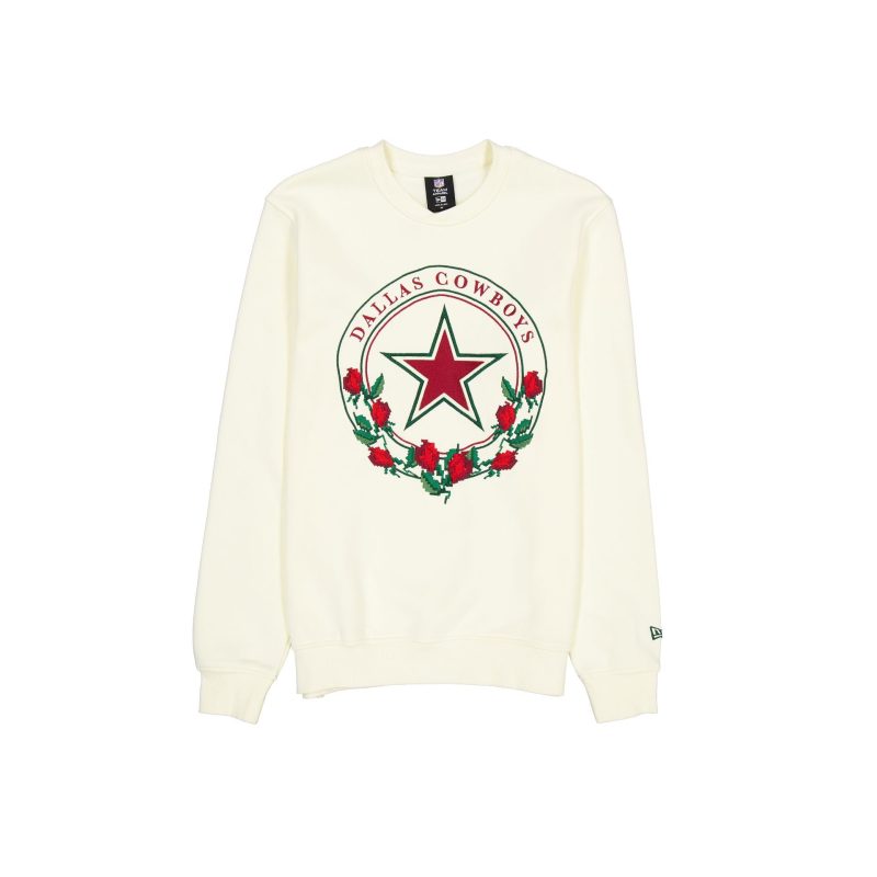 60587667 CREWNECK ECOMHOLIDAY DALCOW WHT F