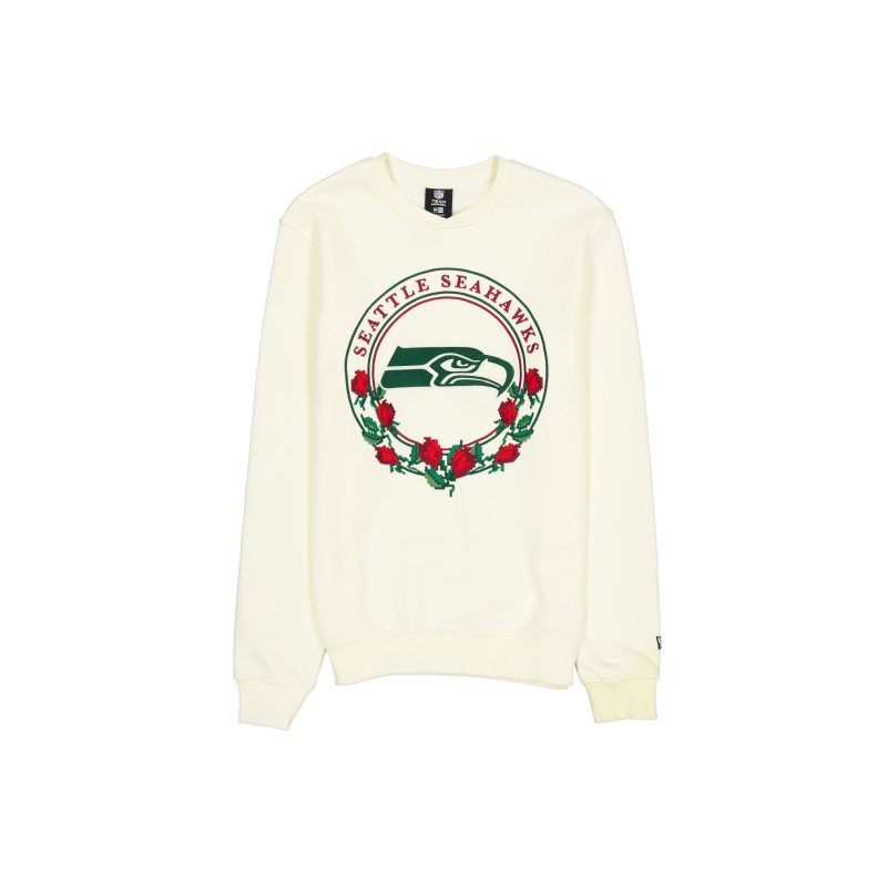 60587669 CREWNECK ECOMHOLIDAY SEASEA WHT F