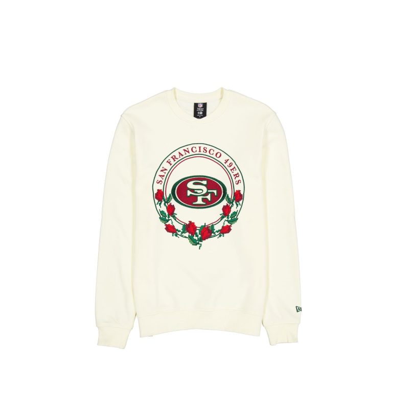 60587671 CREWNECK ECOMHOLIDAY SAF49E WHT F