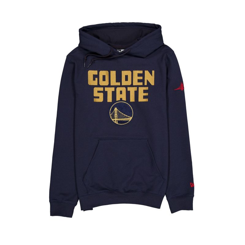 60589251 HOODIE NBACITYED24 GOLWAR BLK F