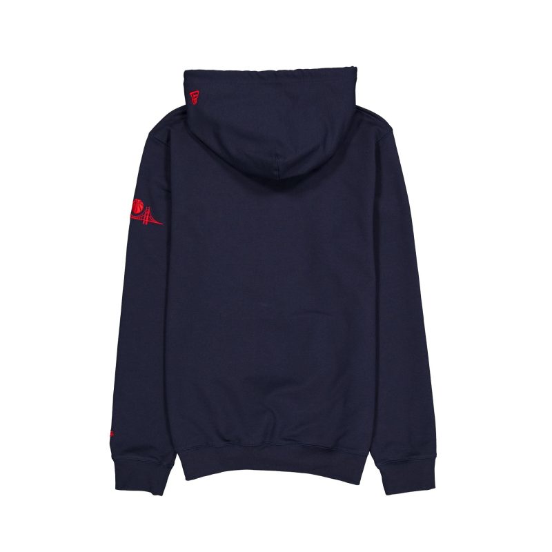 60589251 HOODIE NBACITYED24 GOLWAR BLK R