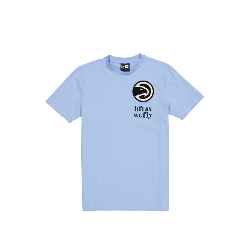 60589334 T SHIRT NBACITYED24 ATLHAW BLUE F