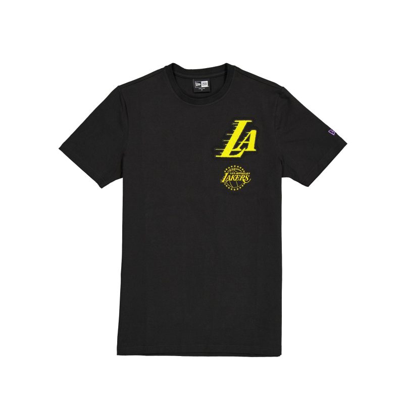 60589345 TSHIRT NBACITYED24 LOSLAK BLK F