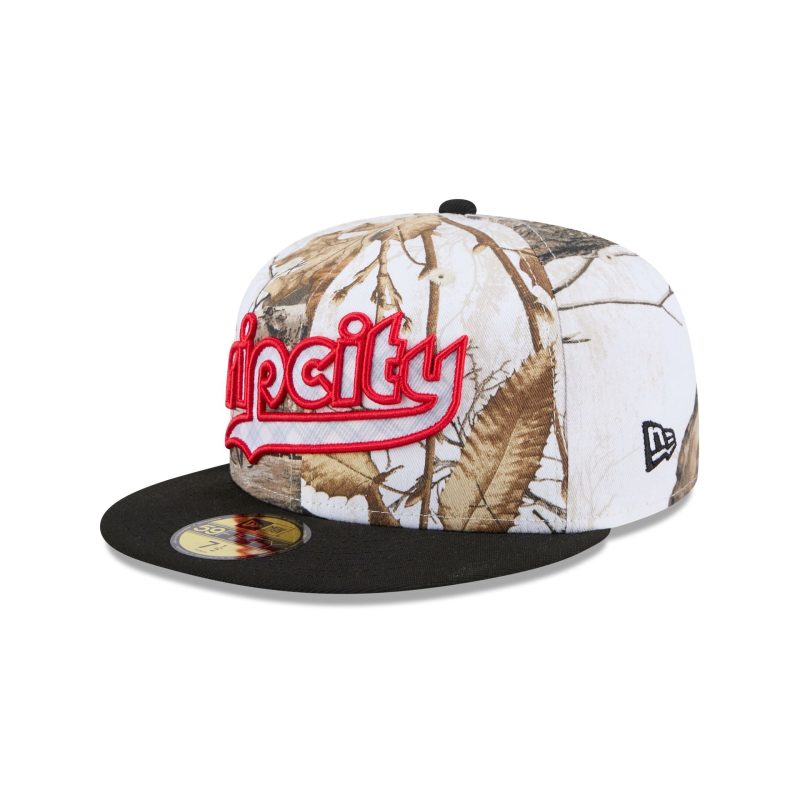 60589451 59FIFTY NBA24CE5950CUSPORBLARTWOTC PORBLA RTWOTC LSIDE