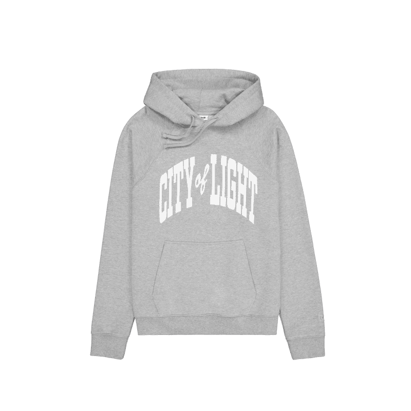 60592795 HOODEDPULLOVERLONGSLEEVE HOODPOGPHCoLARCH0079BNEHGR BRANDNEWERA HeatherGray F