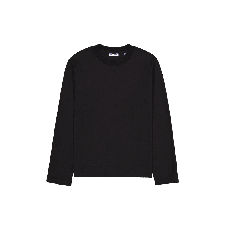 60592810 TSHIRTLONGSLEEVE LSTEETALLNECK0011BNEBLK BRANDNEWERA BLK F