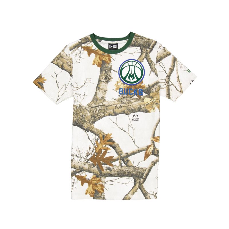 60593170 TSHIRT NBACITYED24 MILBUC CAMO F