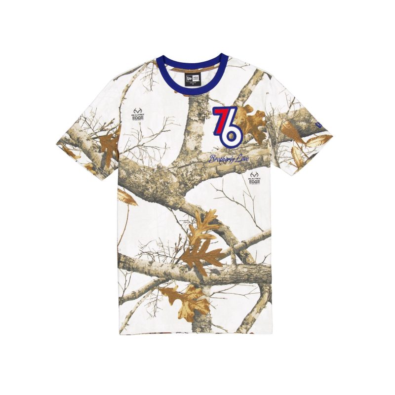 60593172 TSHIRT NBACITYED24 PHI76E CAMO F