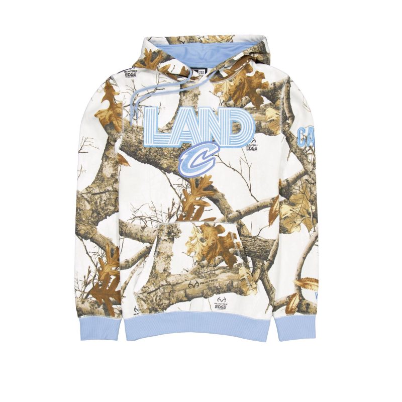 60593194 HOODIE NBACITYED24 CLECAV CAMO F