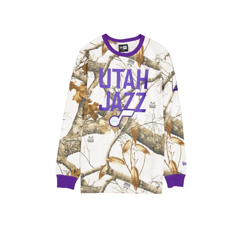 60593220 TSHIRT NBACITYED24 UTAJAZ CAMO F