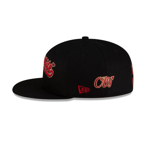 60596158 59FIFTY ACMILANXOFFWHITE ACMILAN BLK LSIDE