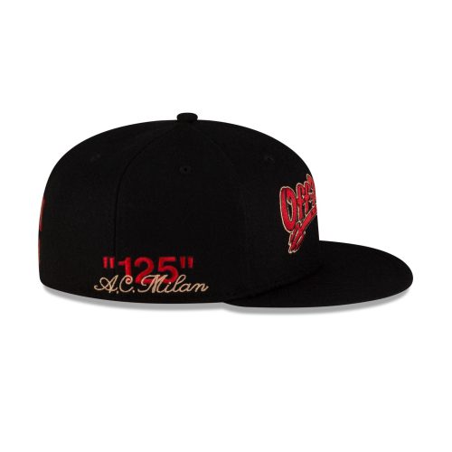 60596158 59FIFTY ACMILANXOFFWHITE ACMILAN BLK RSIDE