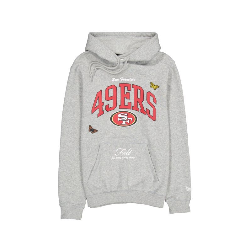 60631907 HOODIE FELT24 SAF49E GRY F