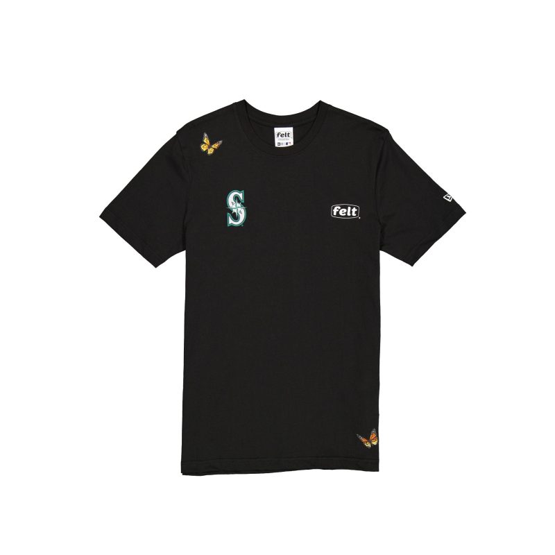 60631943 TSHIRT FELT24 SEAMAR BLK F 1