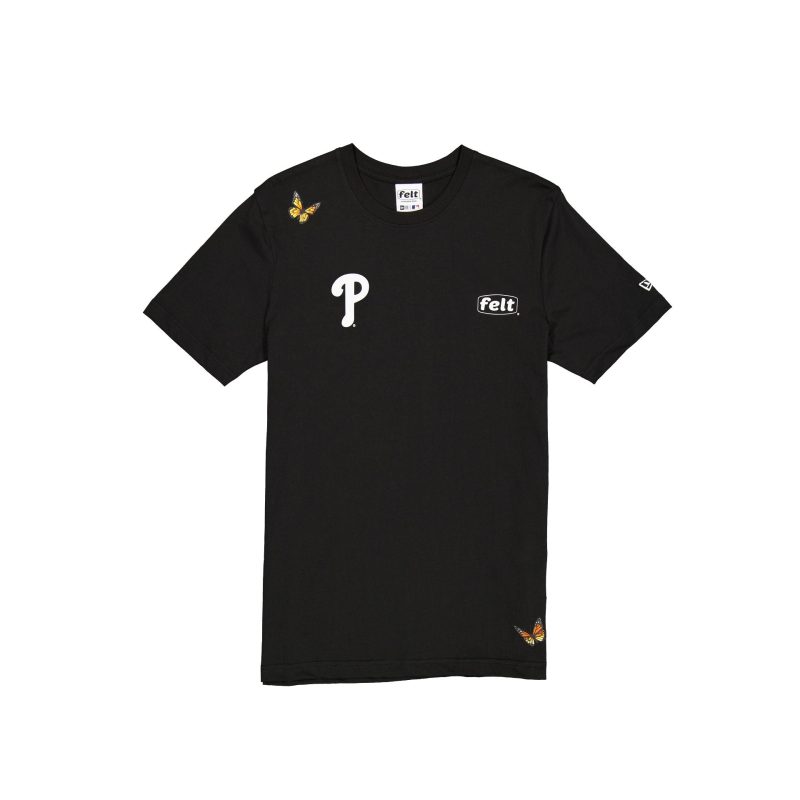 60631947 TSHIRT FELT24 PHIPHI BLK F